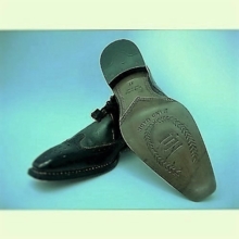 Подошва - натуральная кожа (с логотипом).